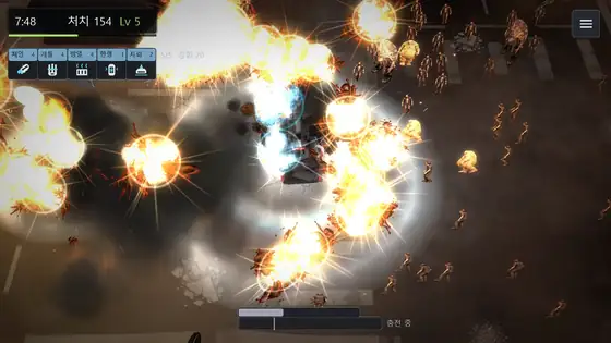 CRUSH LOAD screenshot: Overload throwing back a surround