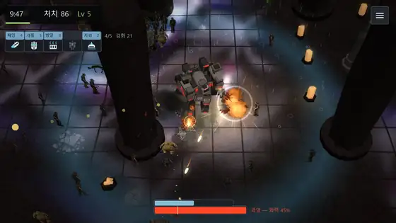 CRUSH LOAD screenshot: The Cathedral zone